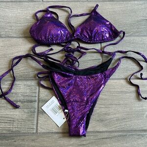 Matinee lamina viola bikini